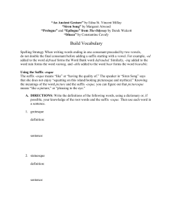 Build Vocabulary