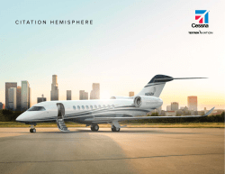 Hemisphere Brochure - Cessna