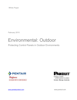 Protecting Control Panels in Outdoor Environments
