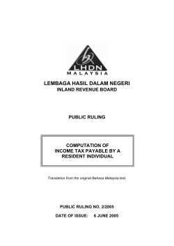 Original - Chartered Tax Institute of Malaysia