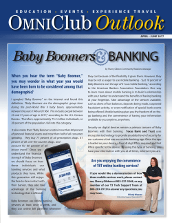 Baby Boomers BANKING - Texas Bank and Trust