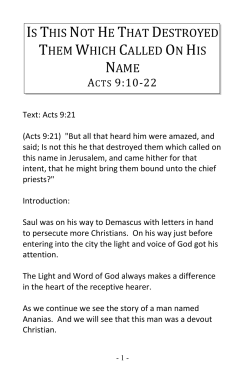 is this not he that destroyed them which called on his name