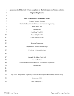Assessment of Students` Preconceptions in the Introductory