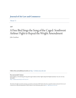 A Free Bird Sings the Song of the Caged: Southwest