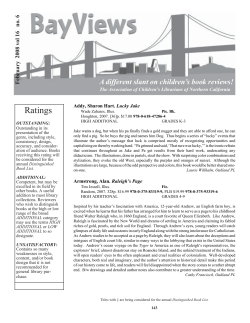 BayViews Dec - Association of Children`s Librarians