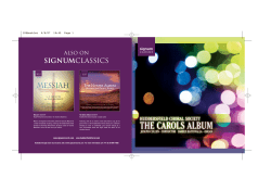 Booklet - Chandos Records