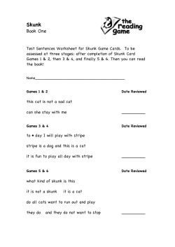 Test Sentence Assessment