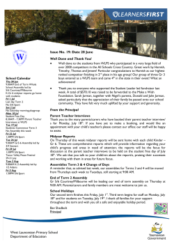 6Jun28 - West Launceston Primary School
