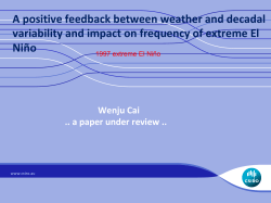 A cross-time scale coupling and impact on frequency ofextreme El