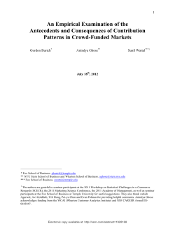 An Empirical Examination of the Antecedents and Consequences of