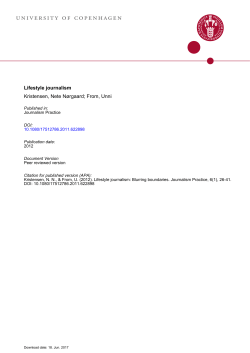 univERsity oF copEnhAGEn