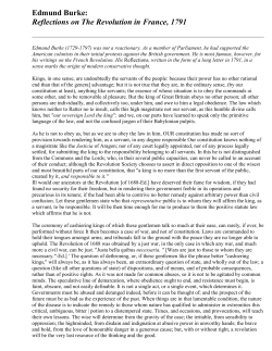 Chapter 20 Edmund Burke Reflections on The Revolution in France