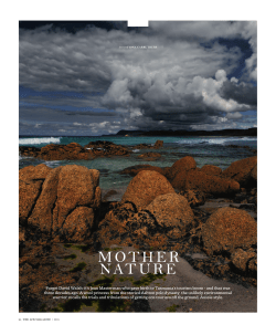mother nature - Freycinet Experience Walk