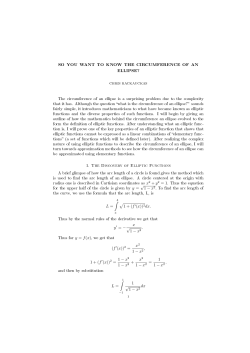 SO YOU WANT TO KNOW THE