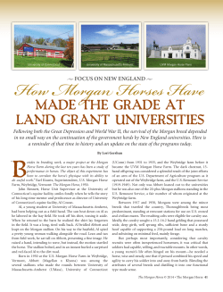made the grade at land grant universities