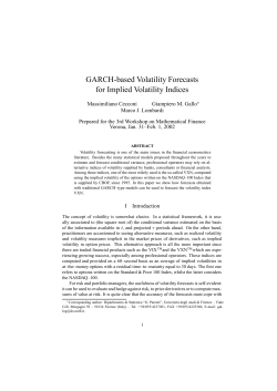 GARCH-based Volatility Forecasts for Implied Volatility Indices