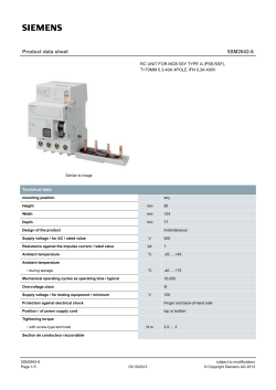 Product data sheet 5SM2642-6