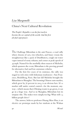Lisa Margonelli China`s Next Cultural Revolution