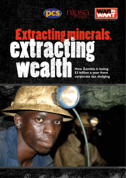 How Zambia is losing $3 billion a year from corporate