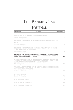 the banking law journal