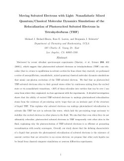 Moving Solvated Electrons with Light: Nonadiabatic Mixed Quantum