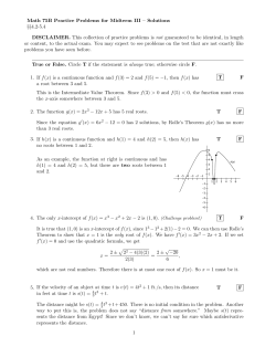 Math 75B Practice Problems for Midterm III &ndash; Solutions &sect;&sect;4.2