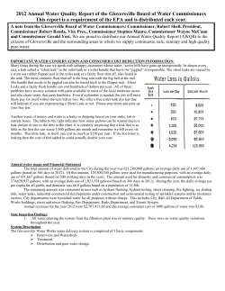 2012 PDF - Gloversville Water Works