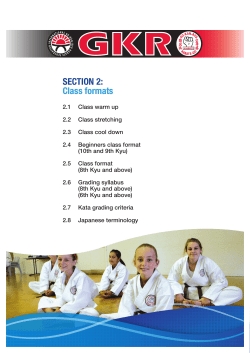 SECTION 2: Class formats