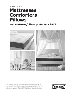 Mattresses Comforters Pillows