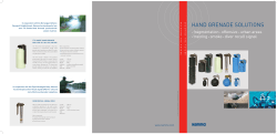 hand grenade SOLUTIOnS