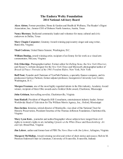 The Eudora Welty Foundation