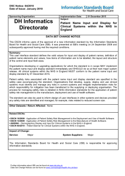 DH Informatics Directorate