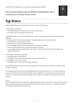 Tap Dance
