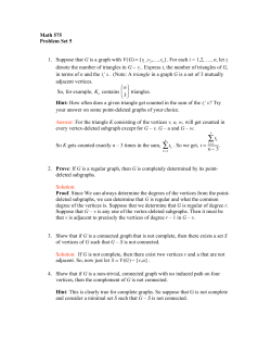 Problem Set 5