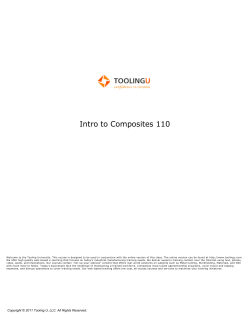 Intro to Composites 110