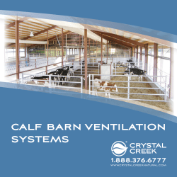 calf barn ventilation systems