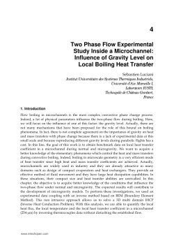 Influence of Gravity Level on Local Boiling Heat Transfer