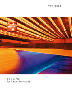 Infrared Heat for Plastics Processing