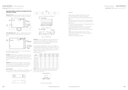 Emergency Kit. Installation Instructions. En