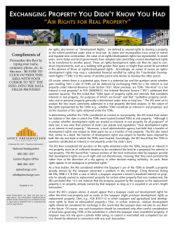 Air Rights as Like-Kind Property (113).pub