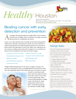 Cancer Awareness PDF