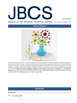 Journal of the Brazilian Chemical Society
