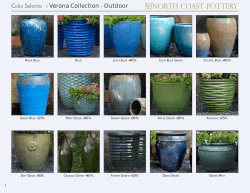 Color chart PDF - North Coast Pottery