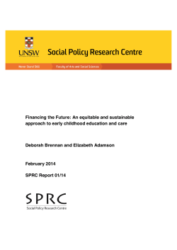 Financing the Future: An equitable and sustainable approach to