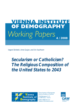 The Religious Composition of the United States to 2043