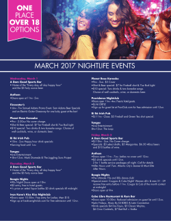 one place over 18 options march 2017 nightlife events