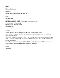 Halloween DAWN Witches Hat Cupcakes