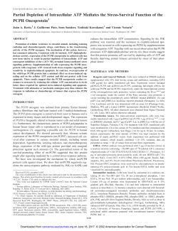 Partial Depletion of Intracellular ATP Mediates