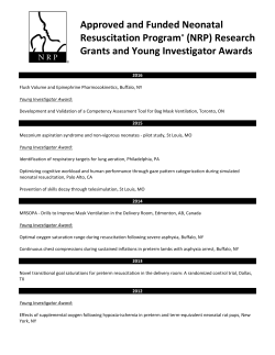 (NRP) Research Grants and Young Investigator Awards