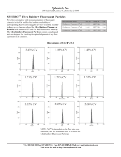 Spherotech, Inc. SPHEROTM Ultra Rainbow Fluorescent Particles
